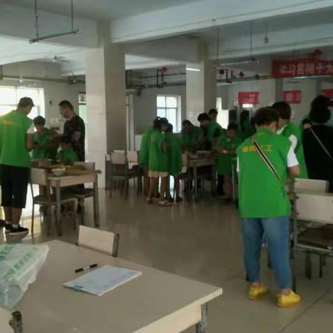 饶阳春晖义工同岳敬老院饺子宴