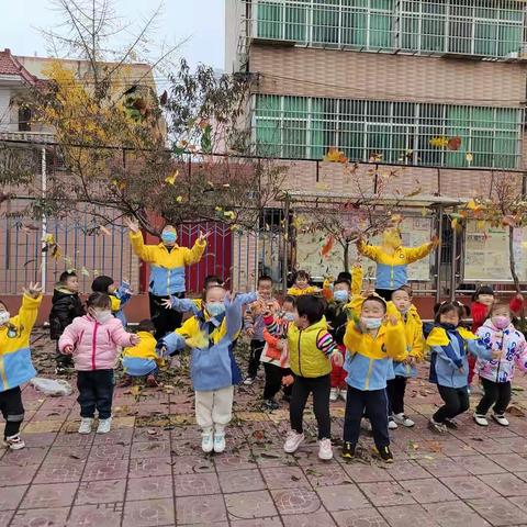 怡宝幼儿园小二班十一月份主题活动《秋天来了》