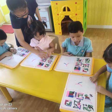 华育幼儿园大2班开学第二周