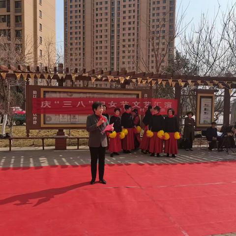 殷陈村喜迎“三八”妇女节文艺演出
