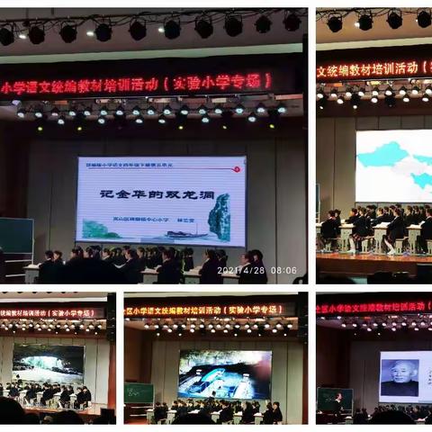 解读教材 研无止境 ——全区小学语文统编教材培训活动