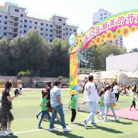 光华喜迎小葵花，朵朵葵花放光彩