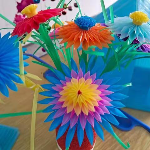 心灵手巧，独具匠心——青原区实验小学宋老师的“立体手工”兴趣班成果展示