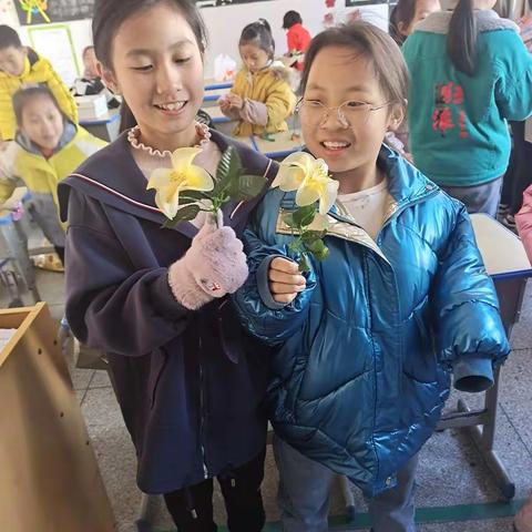 青原区实验小学“立体手工之丝网花”兴趣班成果展示