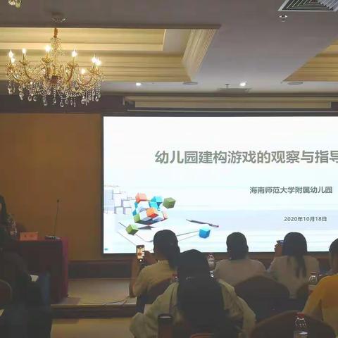 2020年海南省卓越园长工作室———建构游戏的观察与指导