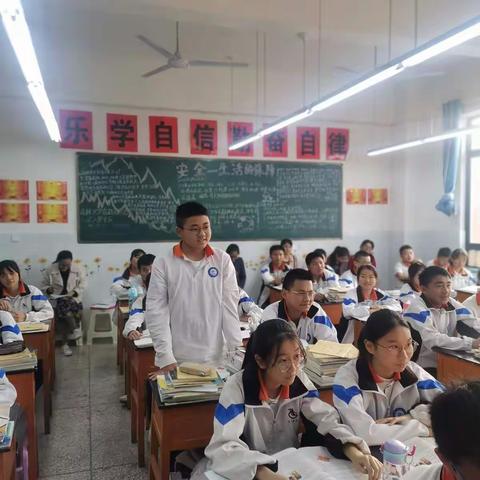 南涧镇中学生物教学研究活动