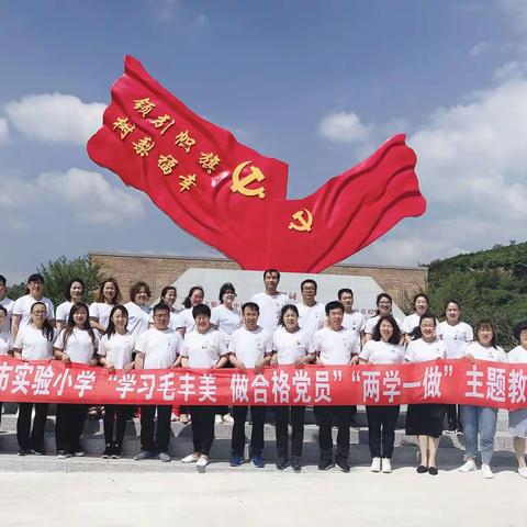 实验小学党支部学习毛丰美做合格党员两学一做研学活动有感