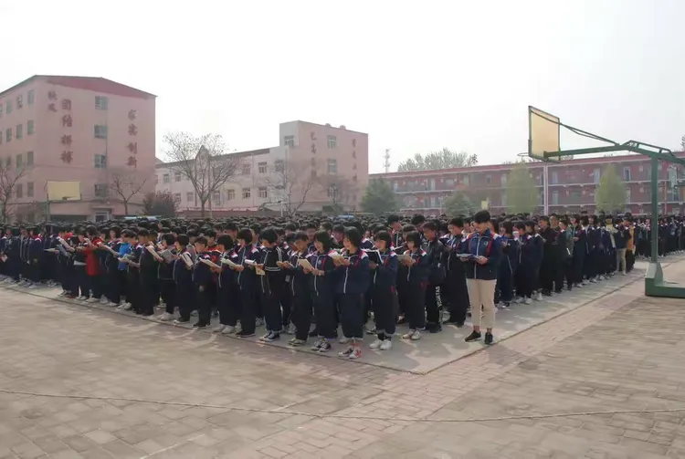 魏县第五中学纪念孔子辞世2498周年诵读大会