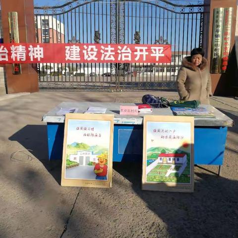 开平区农业农村局开展农村“厕所革命”下乡宣传活动