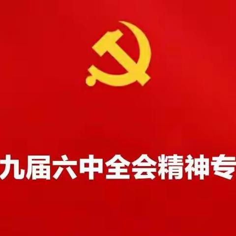 尚义县秀水小学党支部专题学习十九届六中全会精神