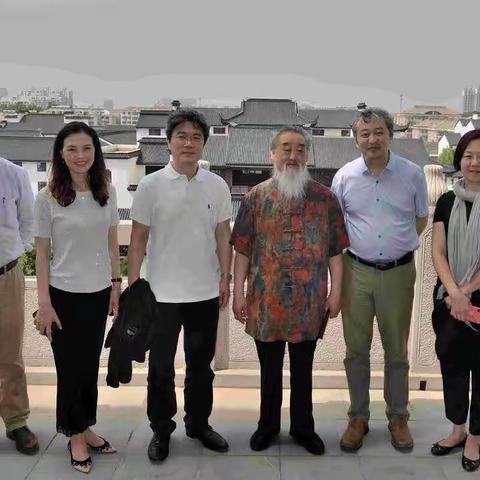 夏风迎雅客以文会友话题多||北京语言大学副校长张宝均等来璞石书院考察