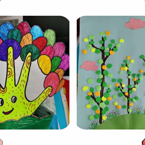 霍州市赵家庄小学一（4）班“相约春天，共植希望”主题植树活动——作品展