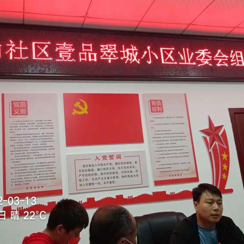 壹品翠城小区业委会成立过程