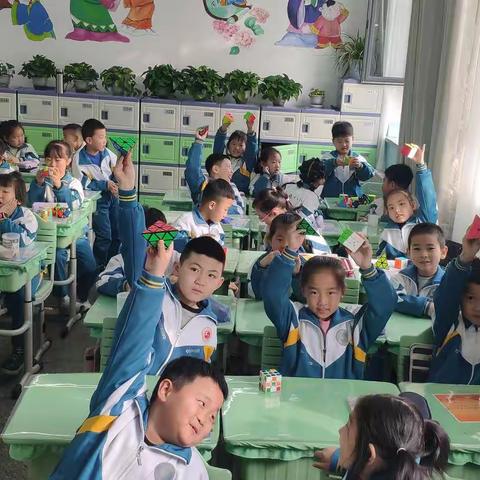 和孩子们共同学习，共同进步
