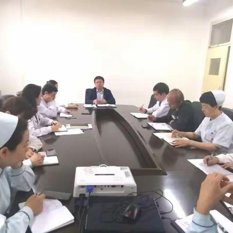 秦汉新城渭电医院召开扫黑除恶工作推进会