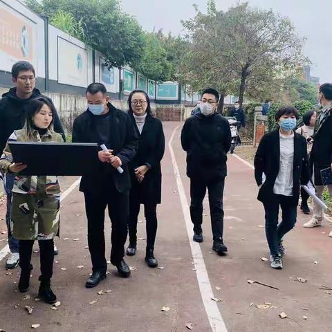 杨立群副局长率队赴龙岗区、坪山区勘察申报项目占用绿地和迁移树木情况