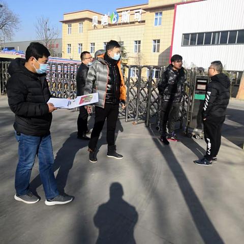 高新区集贤园投资服务部对包抓企业开展疫情防控督促检查工作
