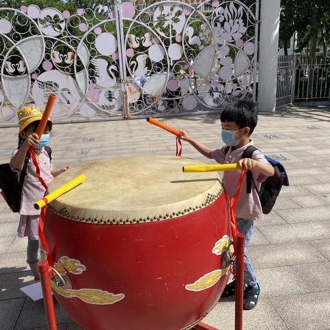 授田幼儿园灵鸭四班 热热闹闹开学了