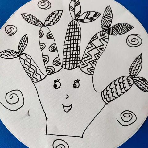 兴平幼儿园中班美术《千变万化的手》