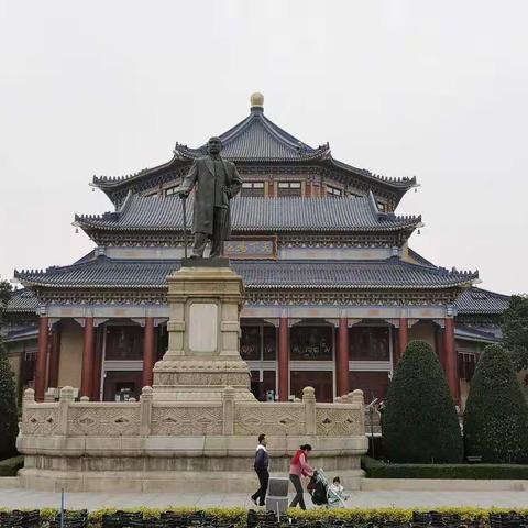 2018岁末广州游，纪念馆和寺庙