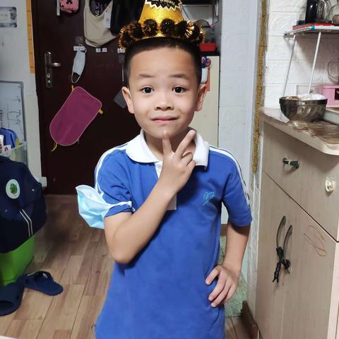 康德铭7岁生日快乐
