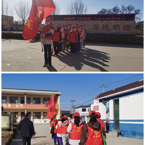 心中有雷锋 时时学雷锋——望亭镇东安小学学雷锋活动