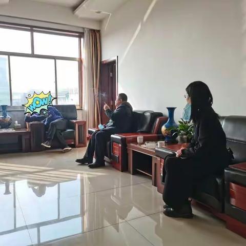 长治分行党委书记、行长郝翀平一行拜访业务经营部战略客户