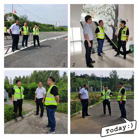 2019年8月10日运营公司总经理杨茂玲到收费站进行了关于高速公路提升形象专项活动的调研指导工作。