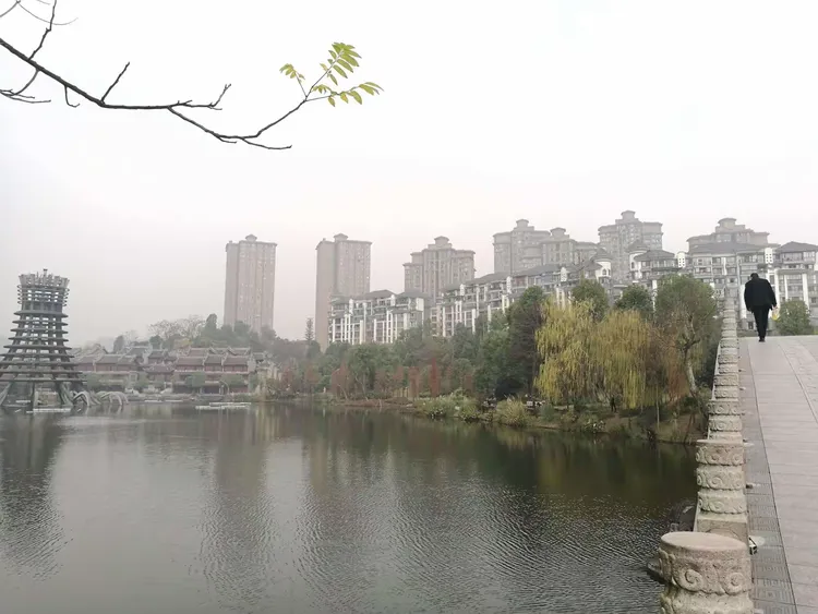 灵动的秀湖公园