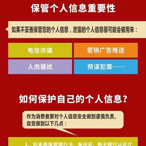 金融知识普及月｜守护个人信息，构建隐私屏障