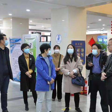 河北省图书馆党委书记靳志军一行莅临宣化区图书馆（万柳馆）调研