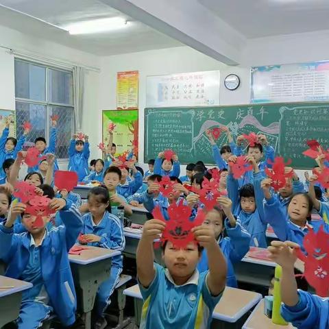 心灵手巧 剪纸生花 ——召陵区万祥街小学五一班剪纸社团学习小记