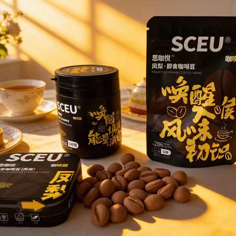 低卡提神双在线｜SCEU思咖悦即食咖啡豆，解锁无负担咖啡自由