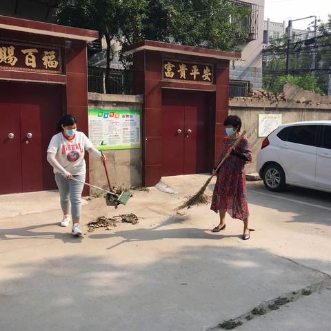 金耀街道办事处武夷社区持续开展巩卫工作（三十一）