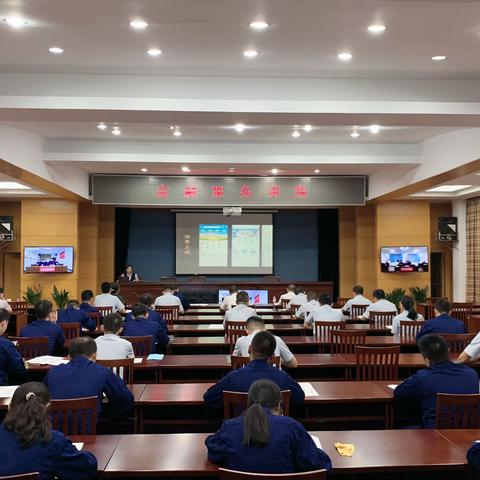 中国银行台州市分行与台州市消防救援支队金融服务讲座