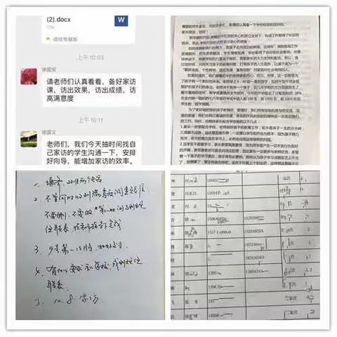 国庆中秋双节至，全员家访进行时——柳疃初中组织“大宣传 大走访”全员家访活动