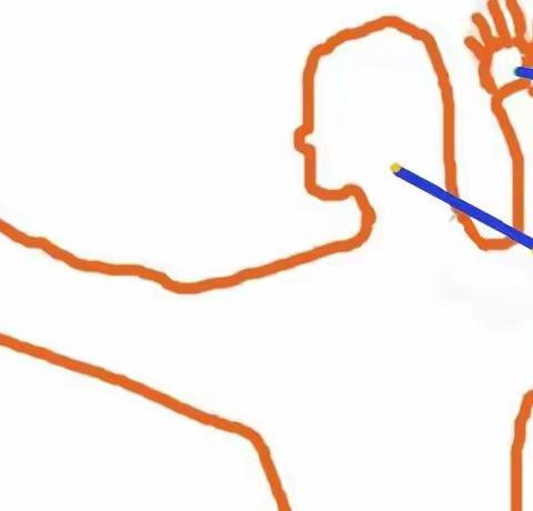 简洁汉字星线文，勾勒太极“倒卷肱”神韵！