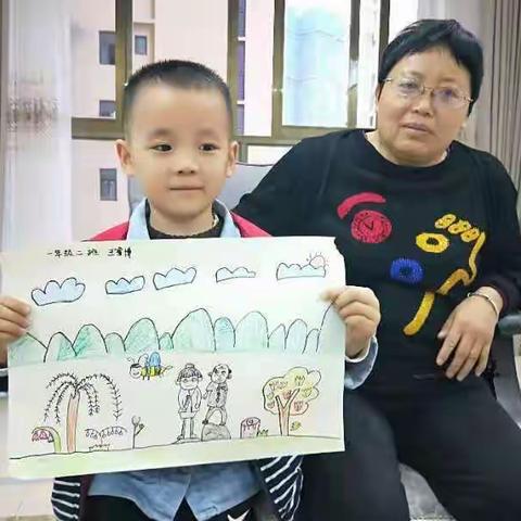 你养我长大，我陪你变老。亲爱的爷爷奶奶你们辛苦了。仅以此画献给为我们操劳一生的爷爷奶奶。