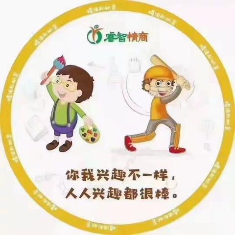 洪山区智慧宝幼儿园睿智情商训练营第三周课《我的兴趣大不同》