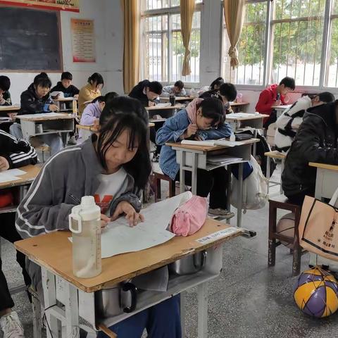 一月一测抓实效，齐心协力提质量--景阳镇初级中学2021年秋季第一次学情检测纪实