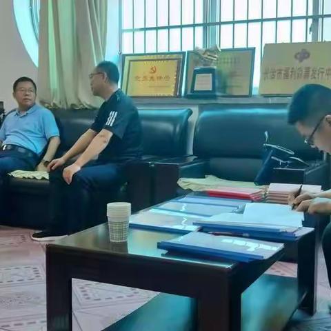 市民政局领导莅临福彩中心党支部就党史学习教育工作进行督导