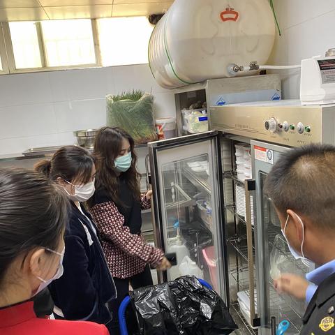 重点场所卫生组4月10日工作动态