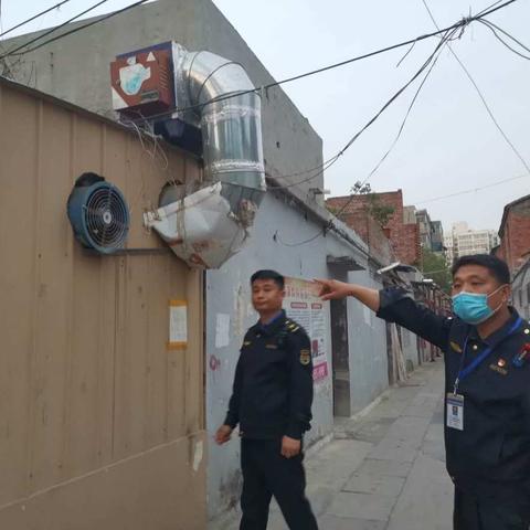 卫滨区城管局持续加强餐饮油烟治理力度0421