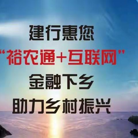 建行邯郸分行大名支行成功举办“金智惠民+裕农通”培训会