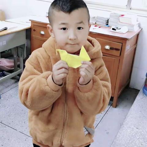 看看我折的小火鸡
