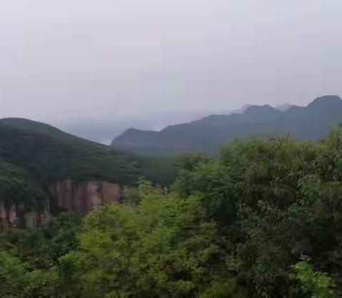 黛眉山风景