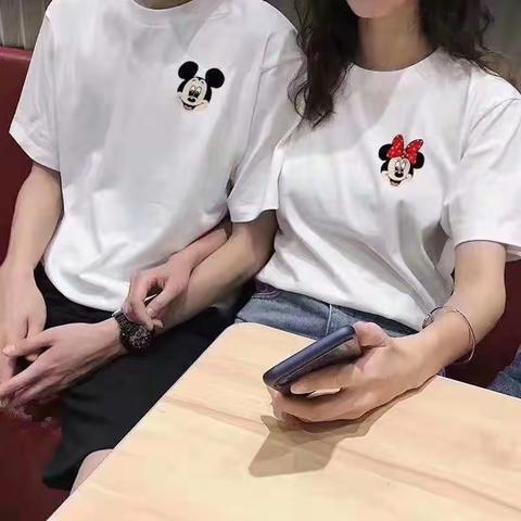 【引爆活动款A系列1】100%纯棉常规短款T恤，男女通用版！可搭配情侣装、兄弟姐妹装等！黑白灰，S-4XL