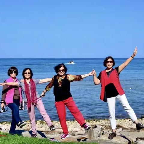 重现退休十年间的旅程，姐妹花美加游～加拿大赏枫之旅（2016年秋）下。