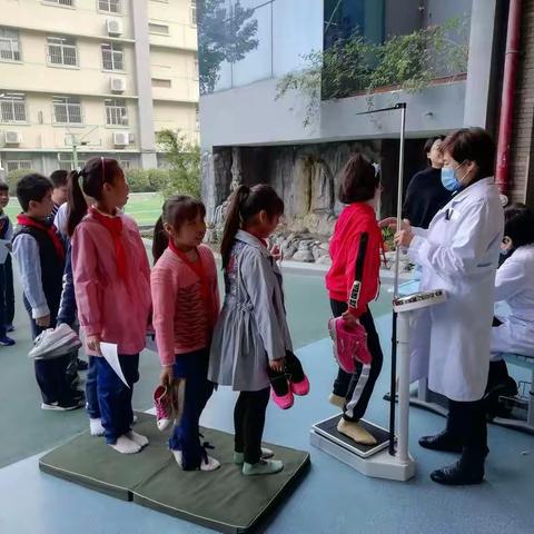 解放路小学：快快乐乐体检，健健康康成长