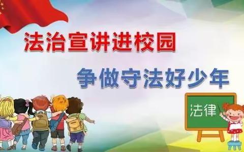 广水市八一学校《法制宣传进校园》活动方案